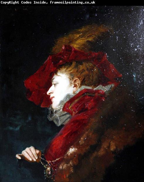 Jules-Adolphe Goupil Portrait of Sarah Bernhardt